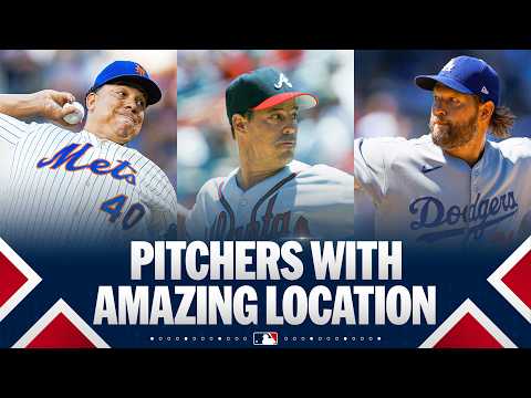 Pitchers with AMAZING location (Greg Maddux, Bartolo Colón, Zack Greinke & MORE) | MLB 하이라이트