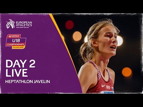 🔴 European Athletics U18 Championship LIVE - Day 2 - Heptathlon Feed