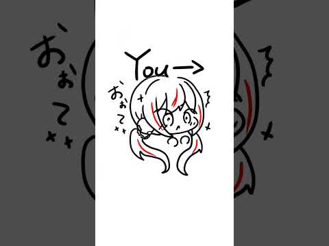 デュエットよろしくお願いします! #デュエット #イラスト #デジタルイラスト #illustrator #shorts #short