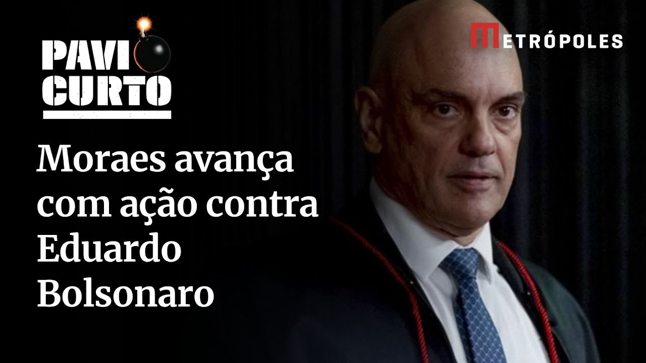 Moraes avança com ação contra Eduardo Bolsonaro
