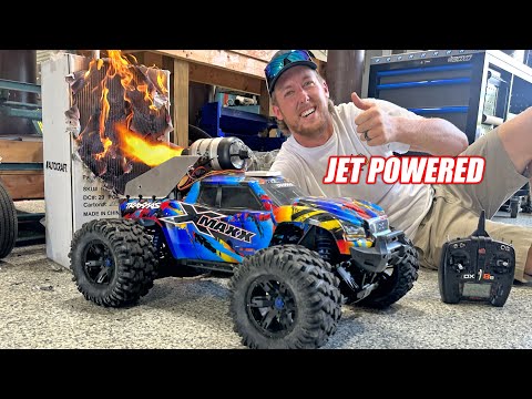 Witness the Chooch Blaster 9000: Cleetus McFarland's 200 MPH Jet Powered Traxxas