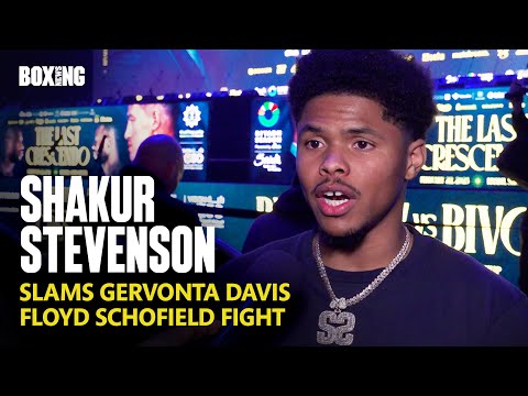 Shakur Stevenson Blasts Gervonta Davis Comments