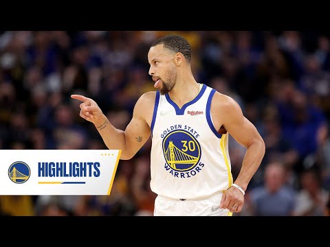 The Best of Stephen Curry From the First Round | 2021-22 NBA Highlights video clip