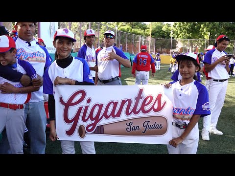 Pequeños amantes del béisbol son convocados a participar en inauguración de liga infantil