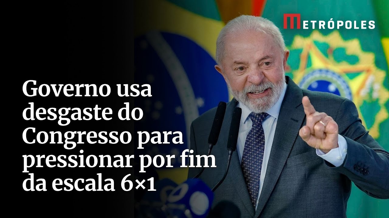 Governo usa desgaste do Congresso para pressionar por fim da escala 6×1