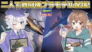 【実写注意・プラモデル制作】初心者2人でプラモ制作配信！(ドラケン・Su-33)【Vtuber】*15