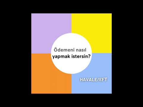 Ödemeni nasıl yapmak istersin?