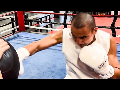 Tim Tszyu shows off RIB-BREAKING POWER & UNDERRATED SPEED | MEDIA WORKOUT vs Bakhram Murtazaliev