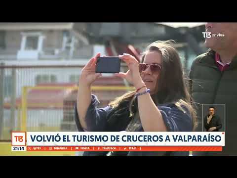 Volvió el turismo de cruceros a Valparaíso