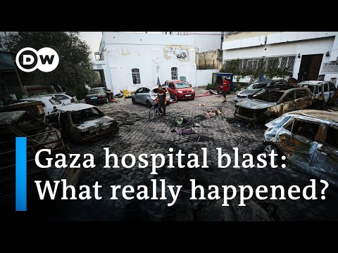 What caused the Gaza hospital explosion? | DW Analysis