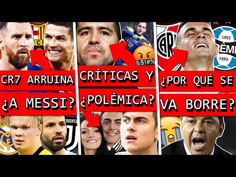 MESSI se queda sin HAALAND ni AGÜERO por ¿CR7+ DYBALA y BOCA en POLÉMICAS+ BORRE se VA de RIVER ?