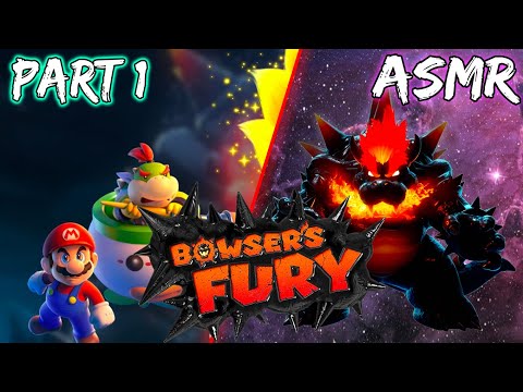 ASMR GAMING Bowser s Fury Intro Walkthrough Part 1 ~ ASMR Music & Whispering