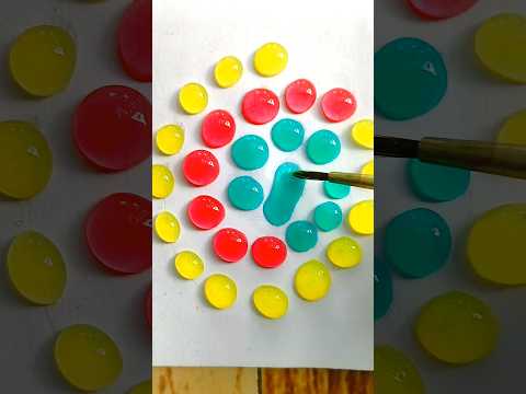 sự pha trộn màu sắc thỏa mãn #shorts #satisfying