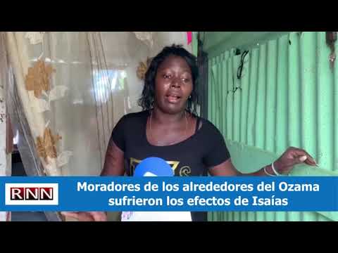 Isaías causa estragos en sectores vulnerables del Gran Santo Domingo