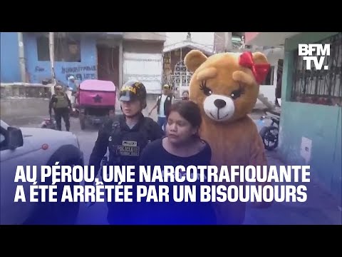 Attirée par des fleurs et des chocolats, une narcotrafiquante péruvienne arrêtée par un Bisounours