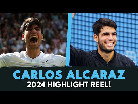 Carlos Alcaraz: Ridiculous 2024 Highlight Reel!