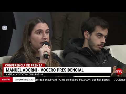 Manuel Adorni – Conferencia de prensa 27/05/24