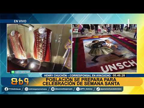 Alfombras florales, procesiones y puchero: así se vive la Semana Santa en Ayacucho