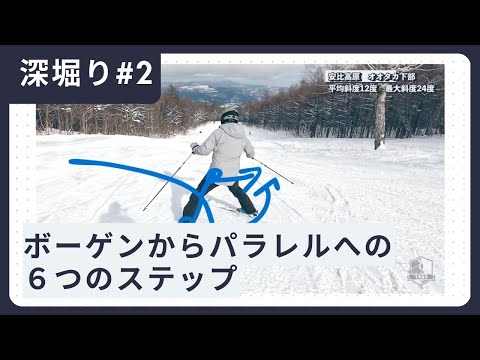 内脚の使い方がポジションを変える