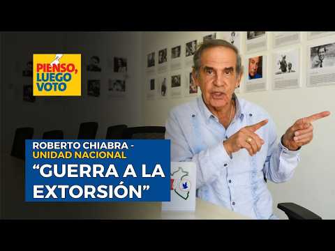 Roberto Chiabra propone cerrar fronteras y control territorial para frenar el crimen