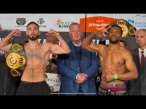 RAYO VALENZUELA GARY ANTUANNE RUSSELL FULL WEIGH IN, FACEOFF & FINAL WORDS