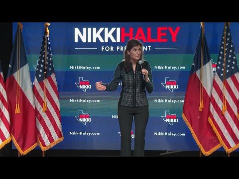 Nikki Haley rallies in Texas on eve of Super Tuesday
