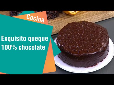 Exquisito queque 100% de chocolate | Cocina