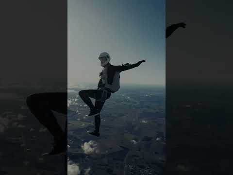 Areco Man Skydiving