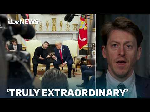 Inside the room as Trump let rip at Zelenskyy | ITV News