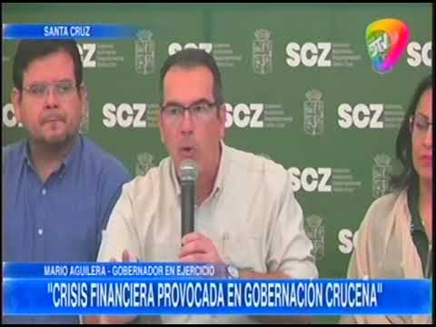 22072024   MARIO AGUILERA ENUMERA LAS RAZONES DE LA CRISIS EN LA GOBERNACION CRUCEÑA   DTV