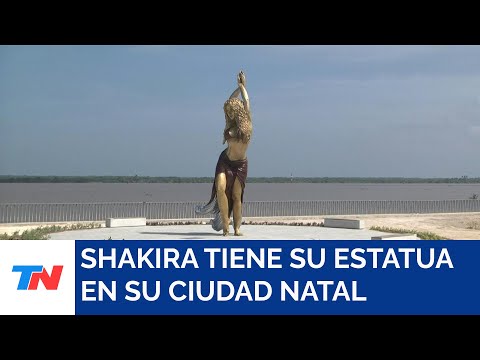 COLOMBIA I Barranquilla erigió una estatua en honor a Shakira, su hija predilecta