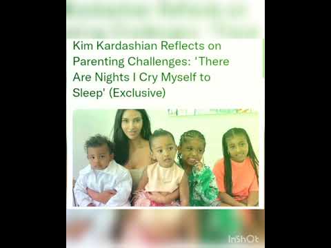 Kim Kardashian Reflects on Parenting Challenges: 'There Are Nights I Cry Myself to Sleep'
