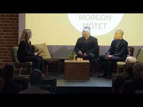 Tobias Brännemo och Per Nilsson panel under Morgonmötet den 1 december 2023