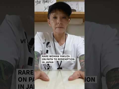 Rare woman yakuza on path to redemption in Japan