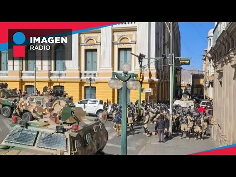 Militares irrumpen en Palacio de Gobierno de Bolivia; denuncian golpe de Estado