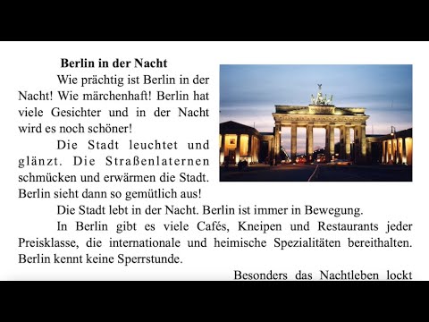 Jetzt geht's los! 13 (2). Berlin in der Nacht