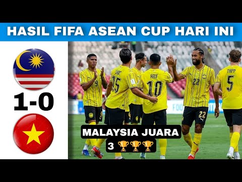 Hasil <strong>Malaysia</strong> vs Vietnam Hari Ini | Hasil FIFA Asean Cup Hari Ini | <strong>Malaysia</strong> Juara 3 FIFA Asean Cup