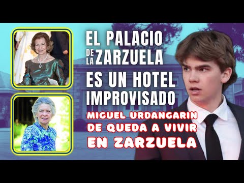 MIGUEL URDANGARIN también se INSTALA en el PALACIO DE LA ZARZUELA con su ABUELA y su HERMANA IRENE