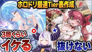 公式からの案件で最悪な「ホロドリTier表」を作ってしまうラプラス・ダークネス【ホロライブ切り抜き】