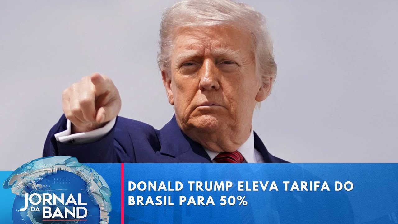 Donald Trump eleva tarifa do Brasil para 50
