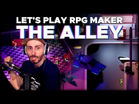 The Alley 🏂 RPG Maker meets Cyberpunk meets vorgerenderte Hintergründe