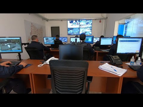 Inauguran centro de monitoreo en Salto y presentan nuevas cámaras del sistema de videovigilancia.
