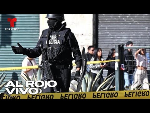 EN VIVO: La policía de Ecuador habla sobre la ola de violencia y la crisis carcelaria | Al Rojo Vivo