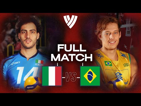 Historic Semi Final! 😳 - Italy vs. Brazil | Semi Final - 2010 Volleyball World Champs | Full Match