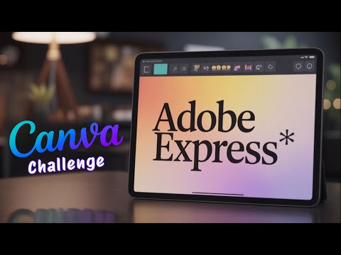 Testing Canva with Adobe Express Effects...Here's What Happened🎨FULL Series