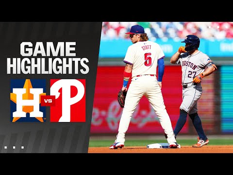 Astros vs. Phillies Game Highlights (8/28/24) | MLB Highlights