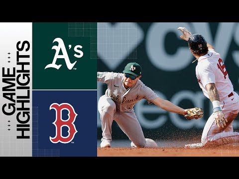 A's vs. Red Sox Game Highlights (7/8/23) | MLB Highlights video clip