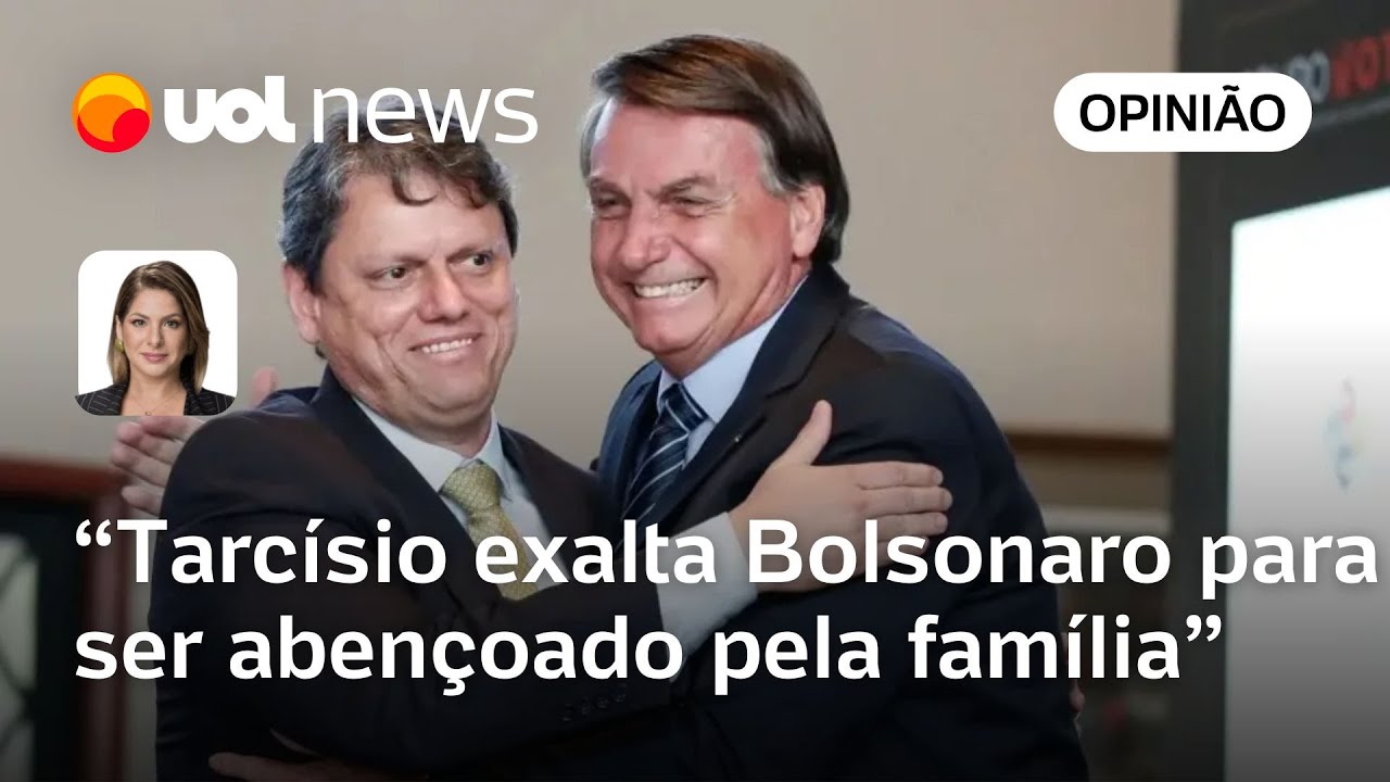 Tarcísio exalta Jair Bolsonaro para ser abençoado pela família nas eleições 2026 | Dani Lima