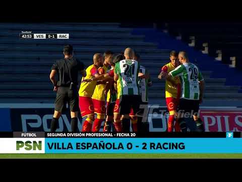 Fecha 20 - Villa Española 0:2 Racing