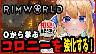 【リムワールド/RimWorld/作業用BGM】完全初見プレイ！コロニー強化する！！【ハーネル・グウテン/VTuber】